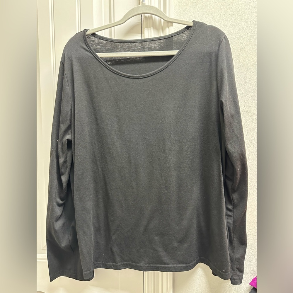 Breast Cancer Awareness flared long sleeve shirt - Picture 2 of 5